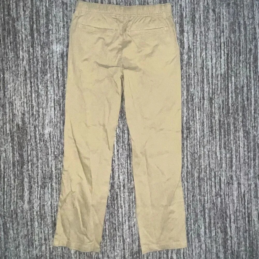 The Children’s Place Boys Size 10 Pull On Khaki Pants Tan Stretch‎ Uniform
